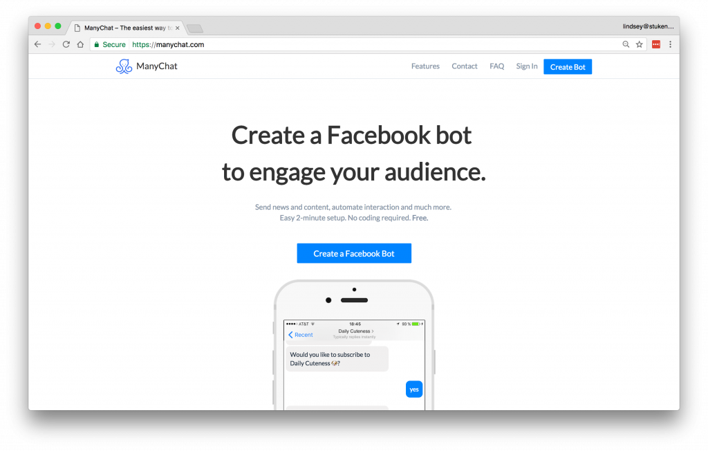 Facebook Messenger Marketing