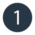 "1" icon