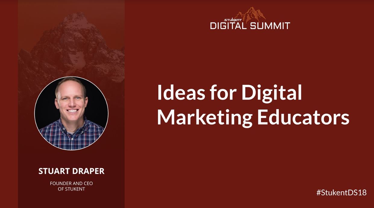 Ideas for Digital Marketing Educators