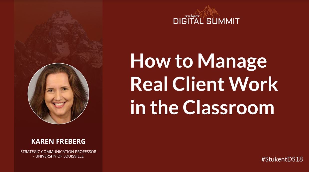 How to Manage Real Client Work in the Classroom