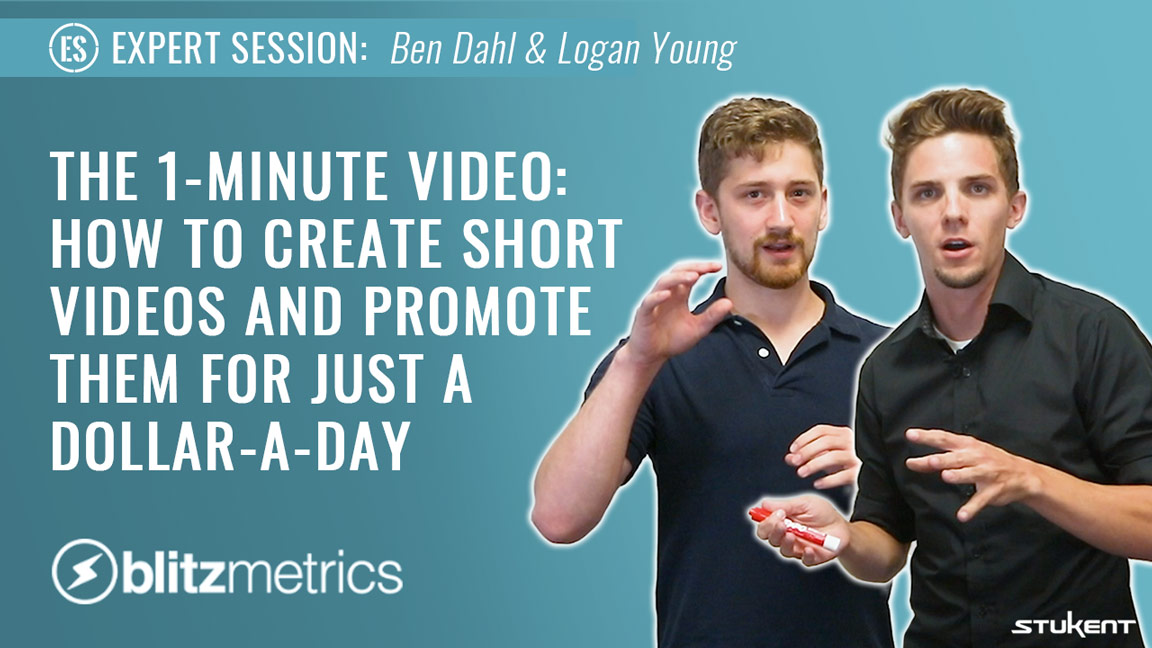 The 1-Minute Video: How to Create Short Videos and Promote Them for Just a Dollar a Day