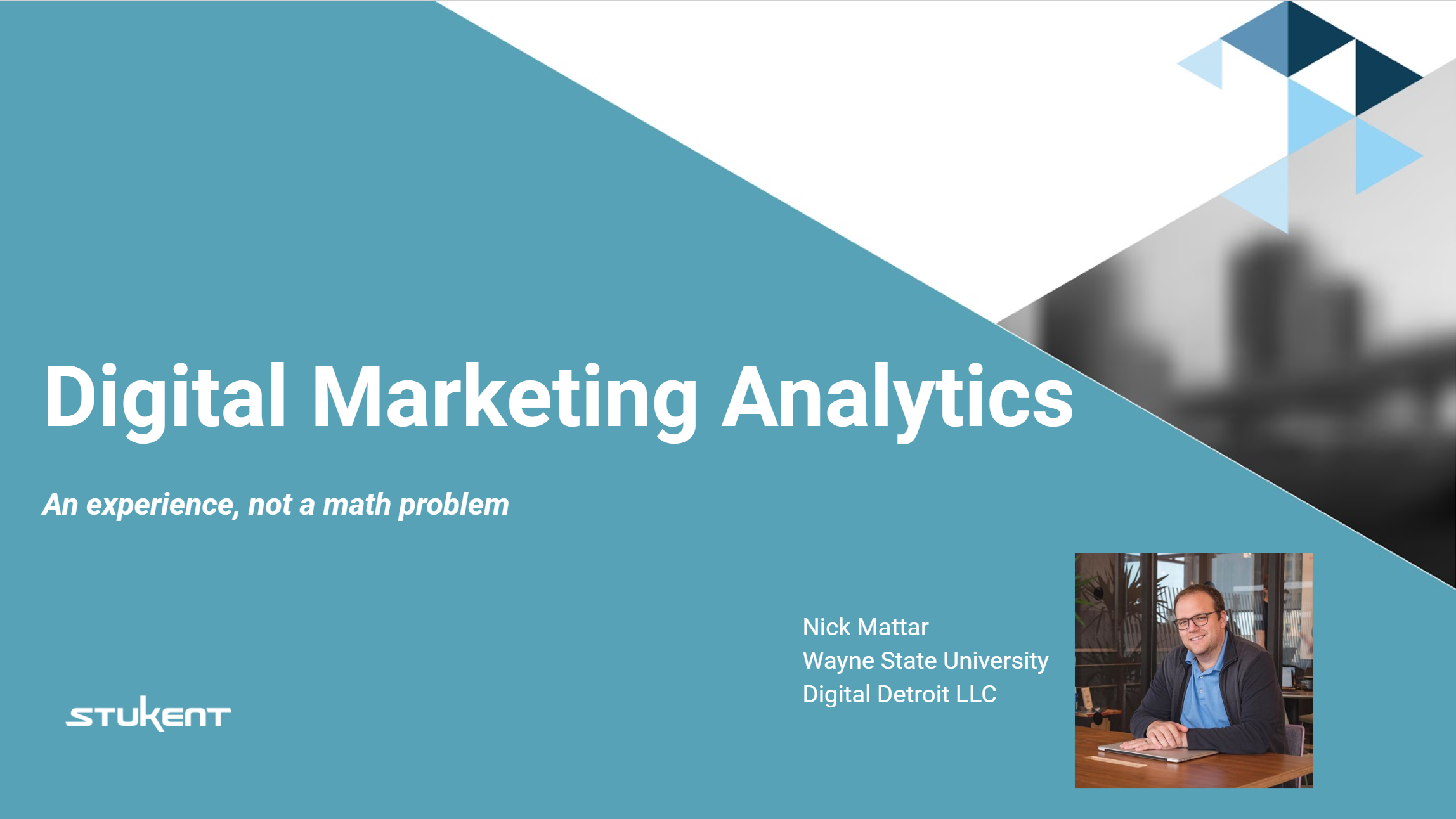 Digital Marketing Analytics: An Experience, Not a Math Problem