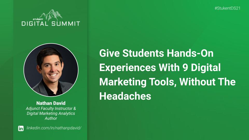 Give Students Hands-on Experiences With 9 Digital Marketing Tools, Without The Headaches