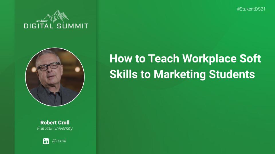 How to Teach Workplace Soft Skills to Marketing Students
