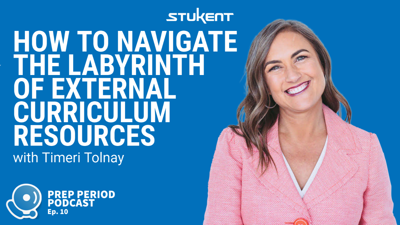 Navigate The Labyrinth of External Curriculum Resources with Timeri Tolnay