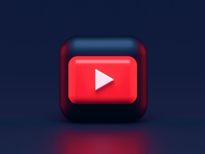 Red YouTube logo