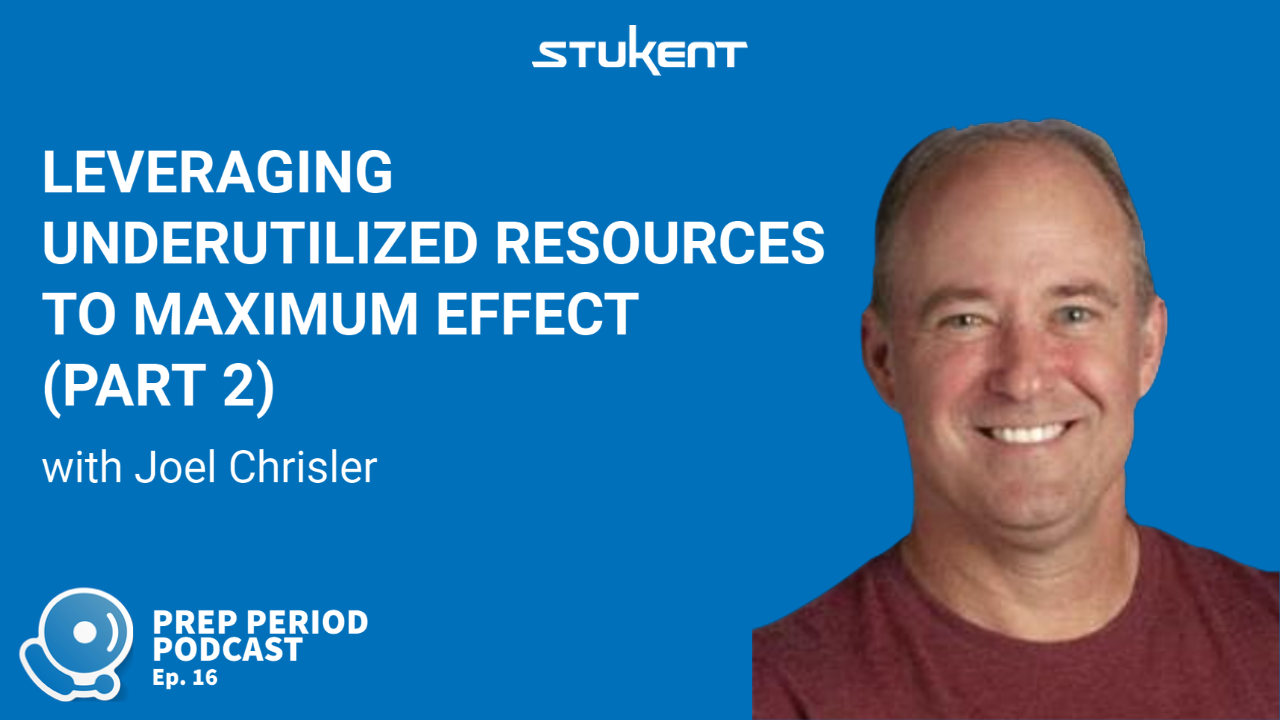 Leveraging Underutilized Resources to Maximum Effect (PART 2) with Joel Chrisler