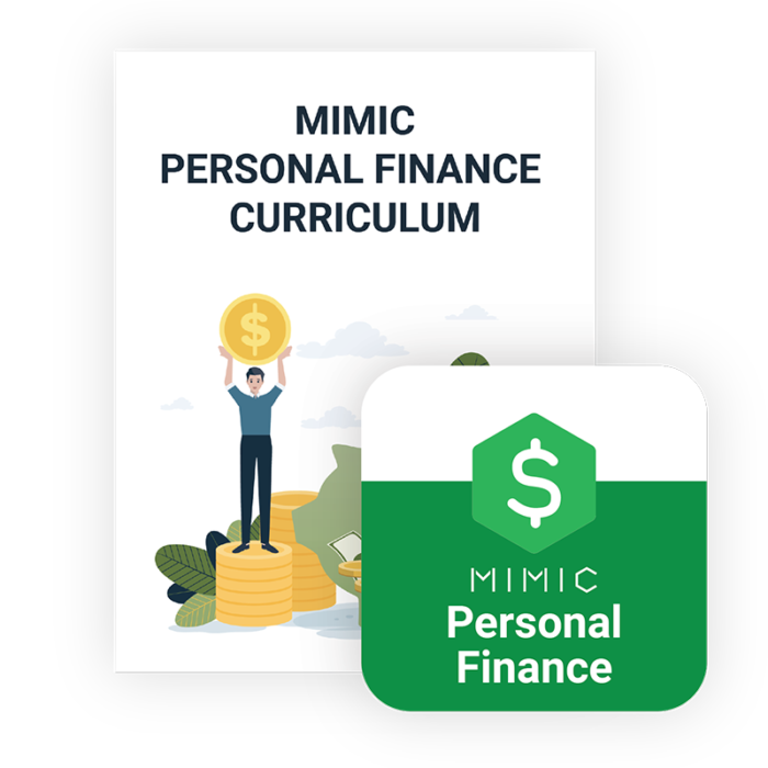 Mimic Personal Finance 2D logo