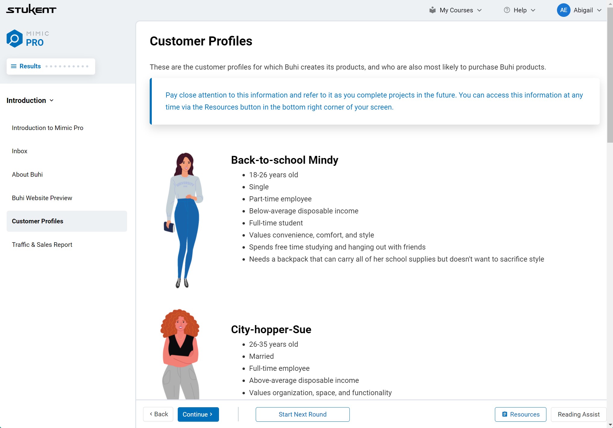 Mimic-Pro-customer-profile