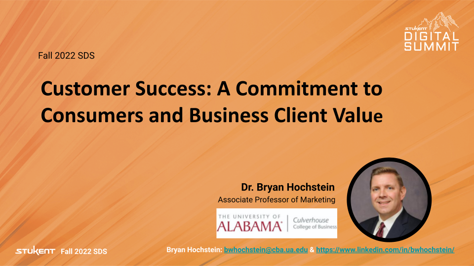 Customer Success – A Commitment to Consumers and Business Client Value