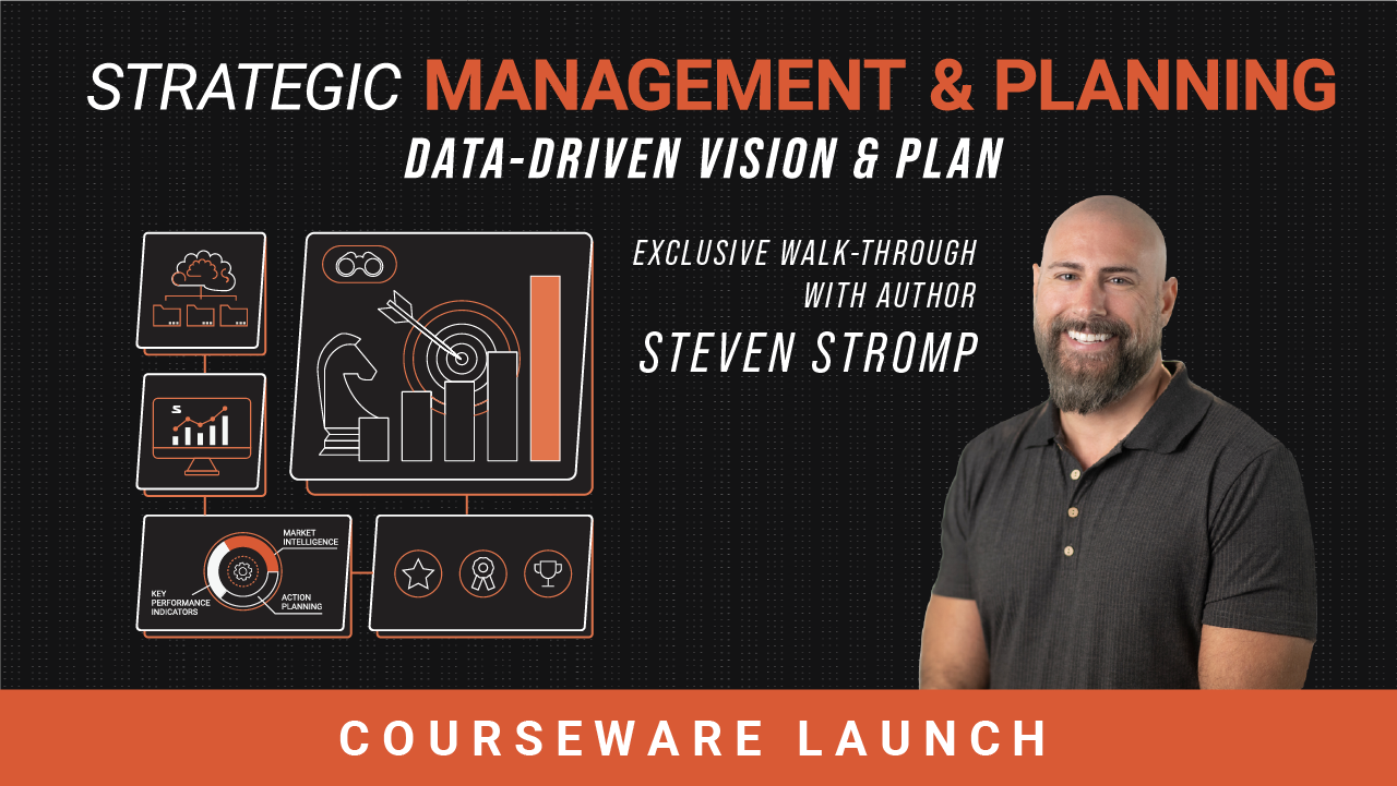 Strategic Management and Planning Courseware Launch