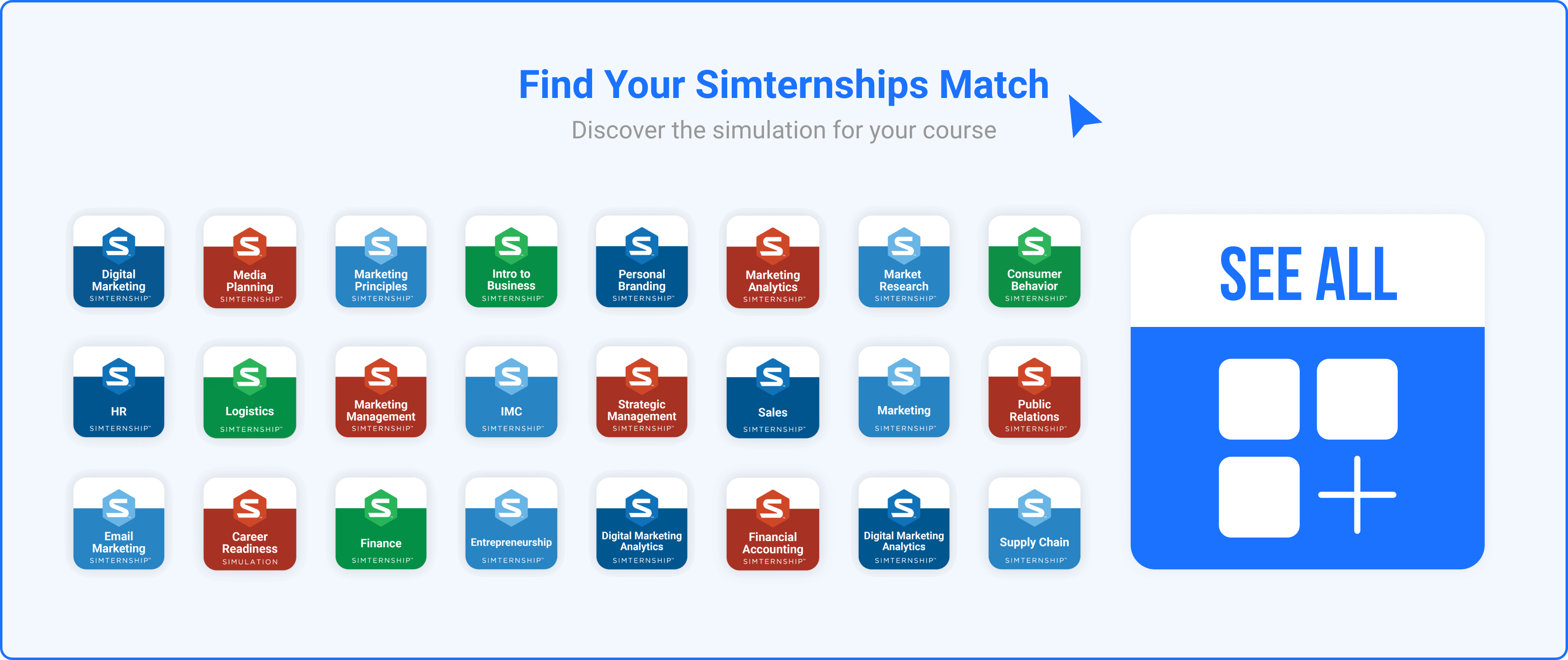 Simternships product selection