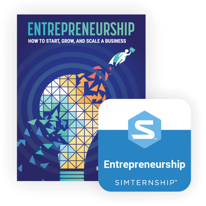 Entrepreneurship Textbook and Entrepreneurship Simulation