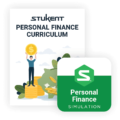 Stukent high school personal finance simulation and curriculum logo