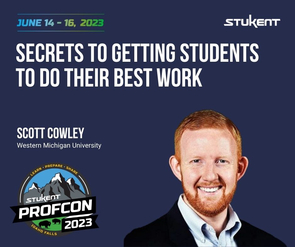 Dr. Scott Cowley ProfCon 2023 Presenter