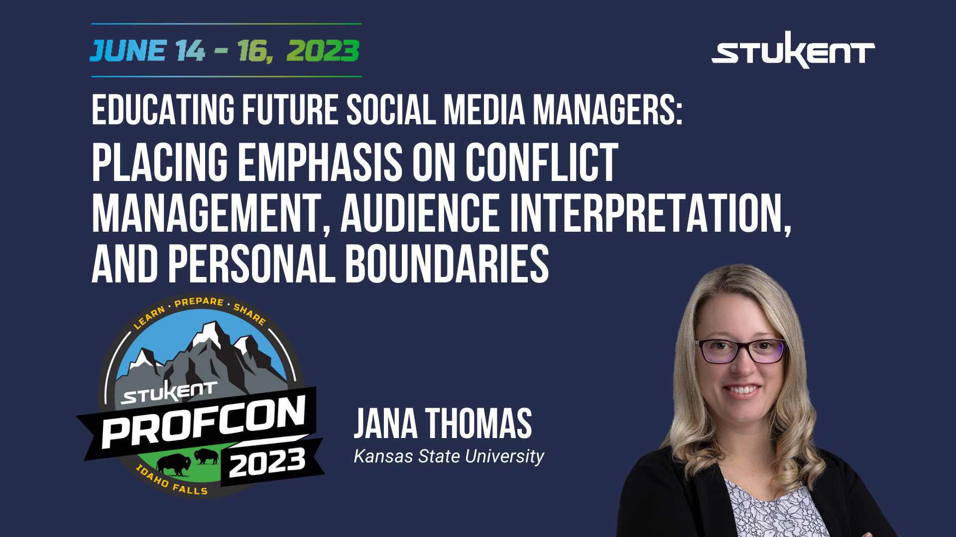 Educating Future Social Media Managers: Placing Emphasis on Conflict Management, Audience Interpretation, and Personal Boundaries