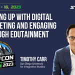 Keeping Up with Digital Marketing and Engaging through Edutainment