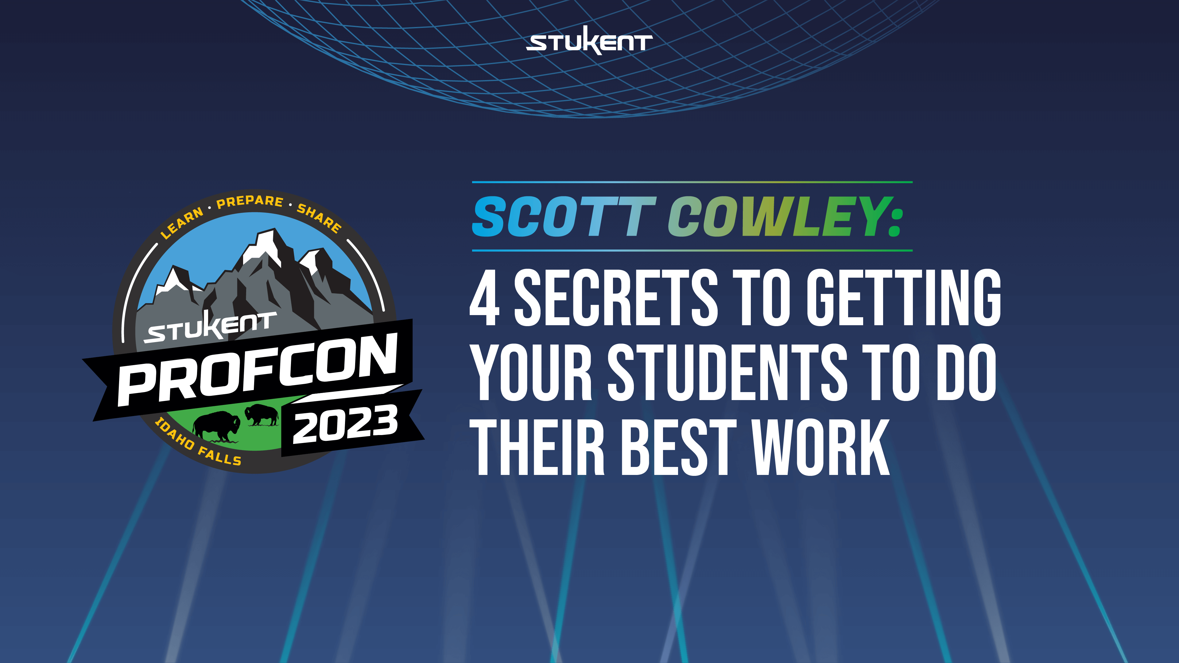 Dr. Scott Cowley, an associate professor of marketing at Western Michigan University, believes that two components help us identify our best work: comparison and criteria. Scott shares his practices for fostering student success in his ProfCon 2023 session, “Secrets to Getting Students to Do Their Best Work.”