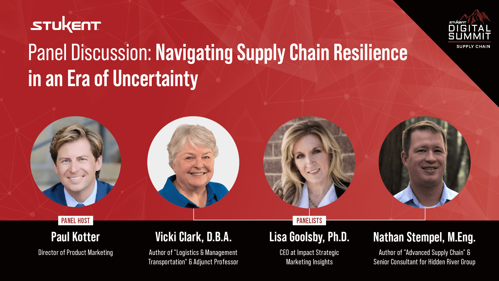 SDS 2023 Panel Discussion: Navigating Supply Chain Resilience in an Era of Uncertainty