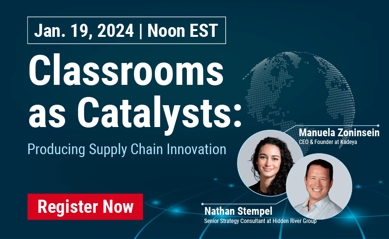 Classrooms As Catalysts: Producing Supply Chain Innovation