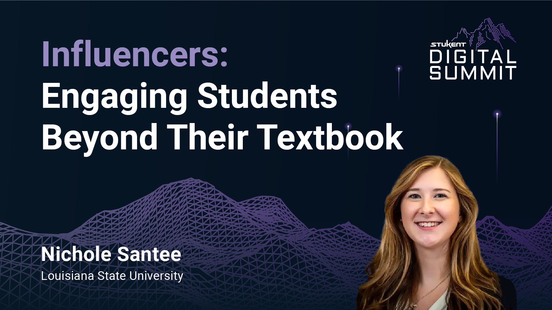 Influencers: Engaging Students Beyond Their Textbook