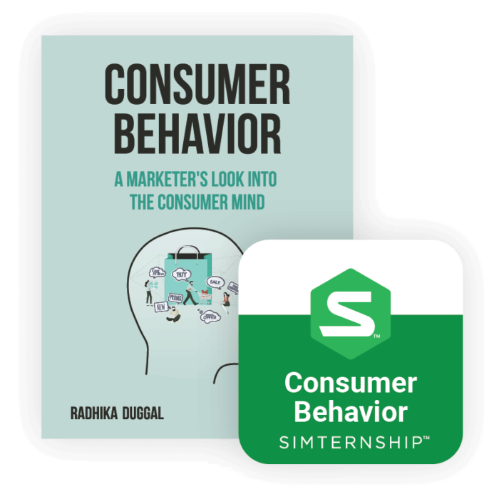 The Consumer Behavior courseware and Simternship.
