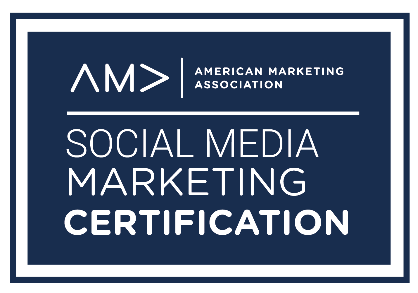 AMA Social Media Marketing Certification