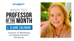 Stukent® Professor of the Month: J. Claire Calhoun, Coastal Carolina University