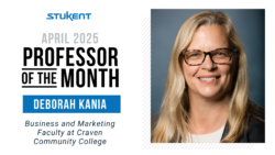 Stukent® Professor of the Month: Deborah Kania, Craven Community College