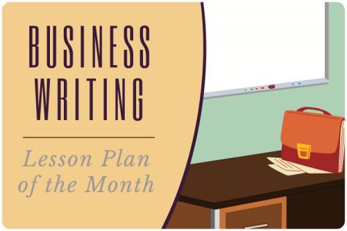 Business Writng Lesson Plan