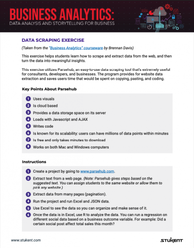 Data Scraping Exercise