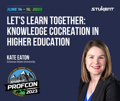 Kate Eaton ProfCon 2023 Presenter